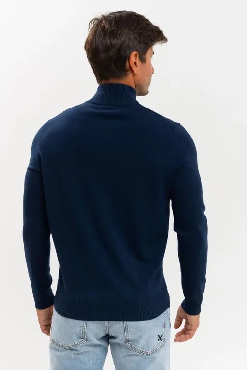 Джемперы Mc2 Saint Barth SAVILELIGHT MERINO 61 BLUE NAVY