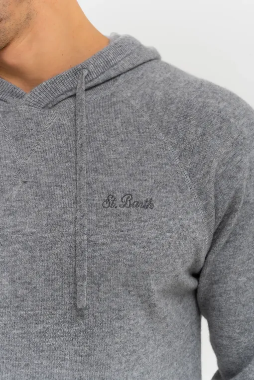 Джемперы Mc2 Saint Barth WILLBUR BLEND WS 15M GREY MELANGE