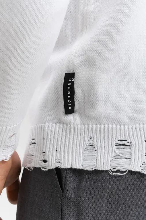 Джемперы RICHMOND X UMP25213MA WHITE