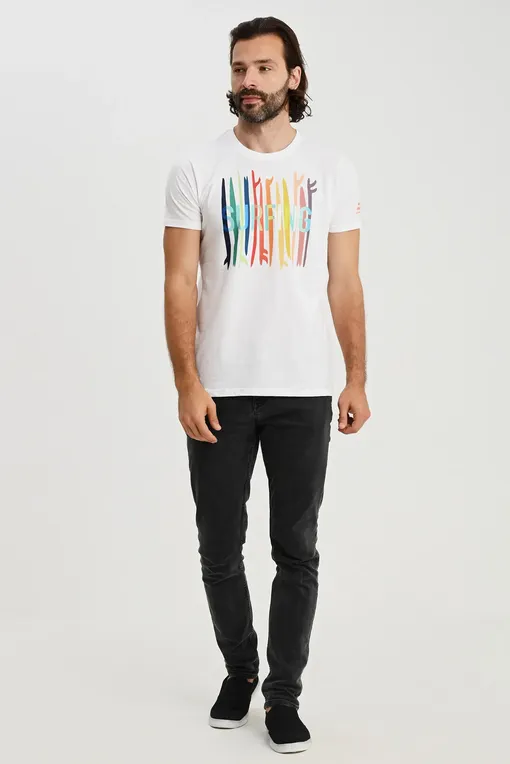 Футболки Allen Cox 736022 White