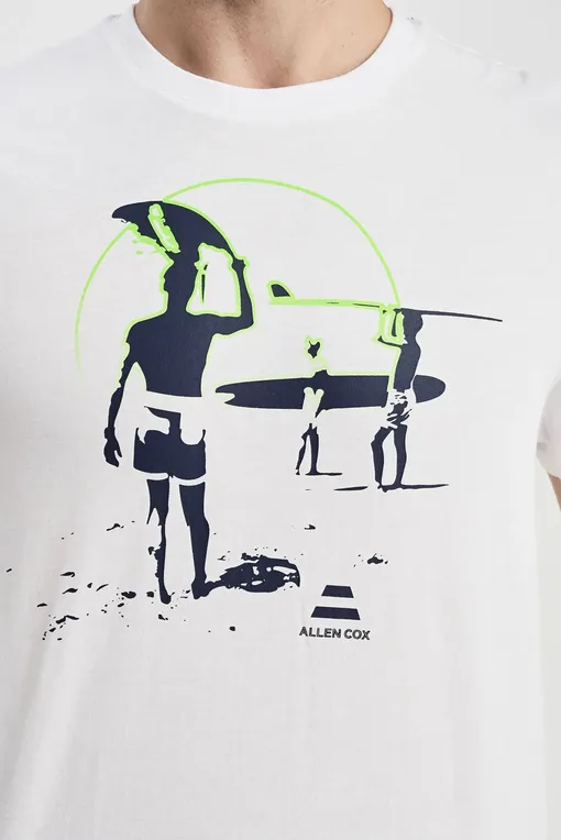Футболки Allen Cox 736023 White