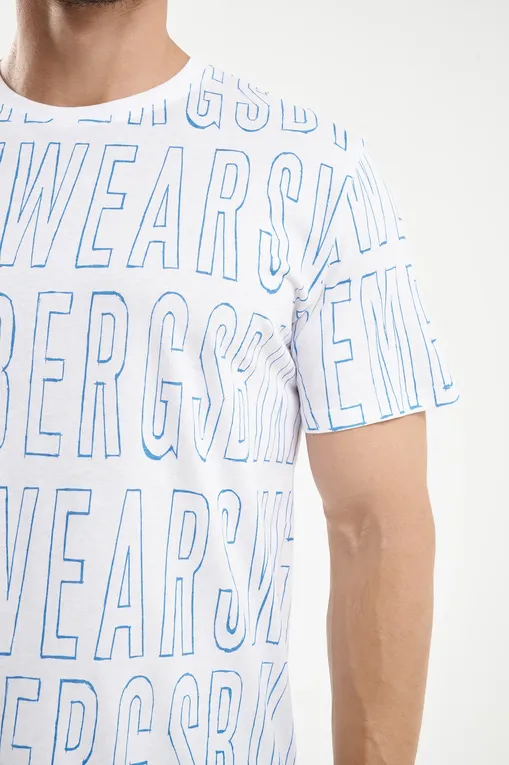 Футболки Bikkembergs BKK25MTS06 White