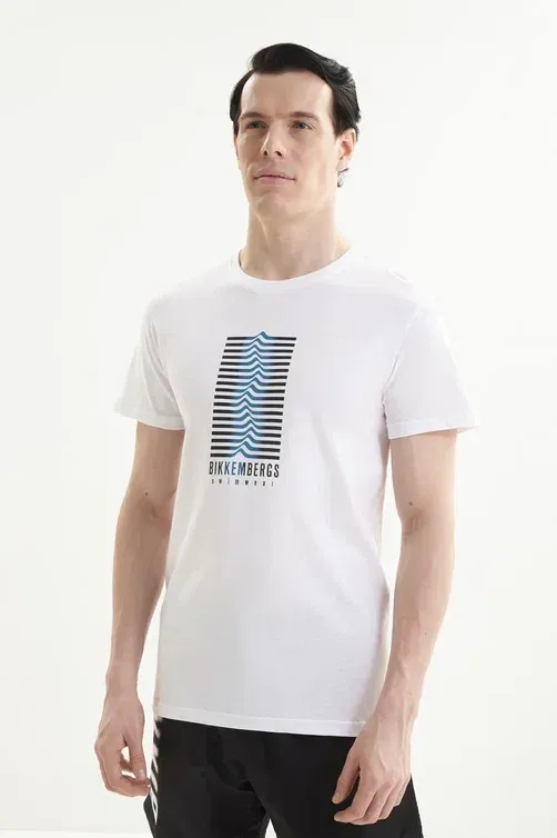 Футболки Bikkembergs BKK26MTS03 White