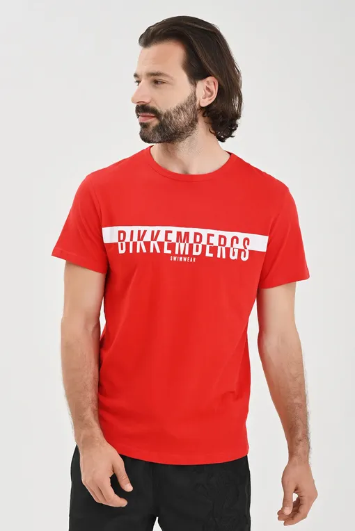 Футболки Bikkembergs BKK2MTS03 Red