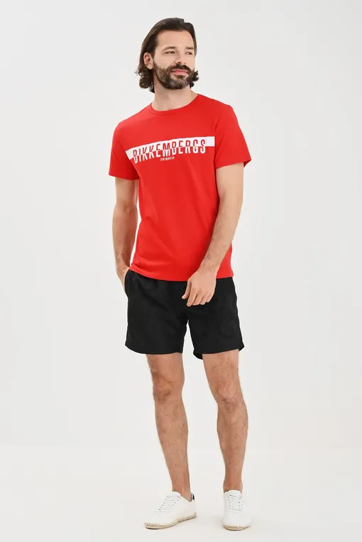 Футболки Bikkembergs BKK2MTS03 Red