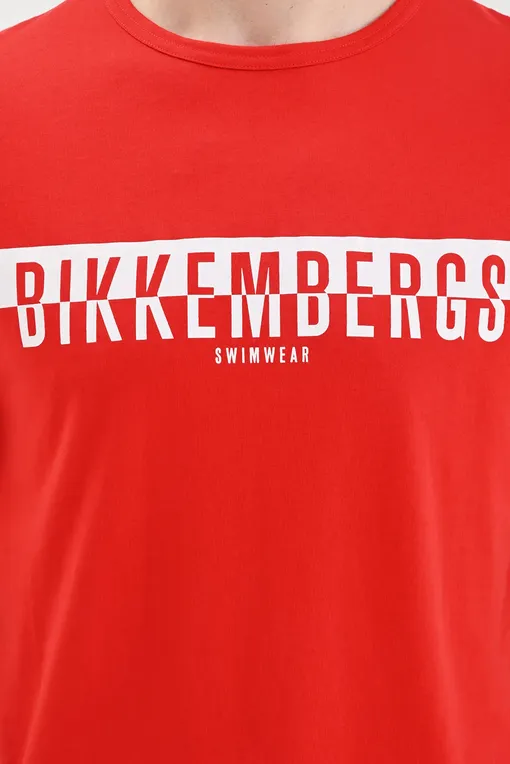 Футболки Bikkembergs BKK2MTS03 Red