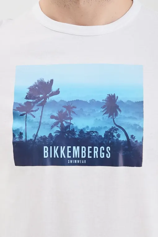 Футболки Bikkembergs BKK2MTS06 White