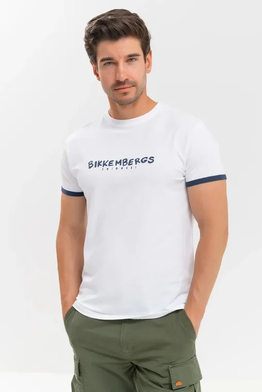 Футболки Bikkembergs BKK3MTS01 White
