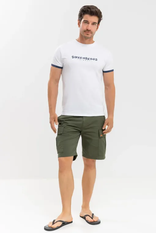 Футболки Bikkembergs BKK3MTS01 White