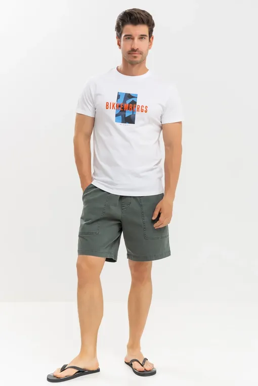 Футболки Bikkembergs BKK3MTS03 White