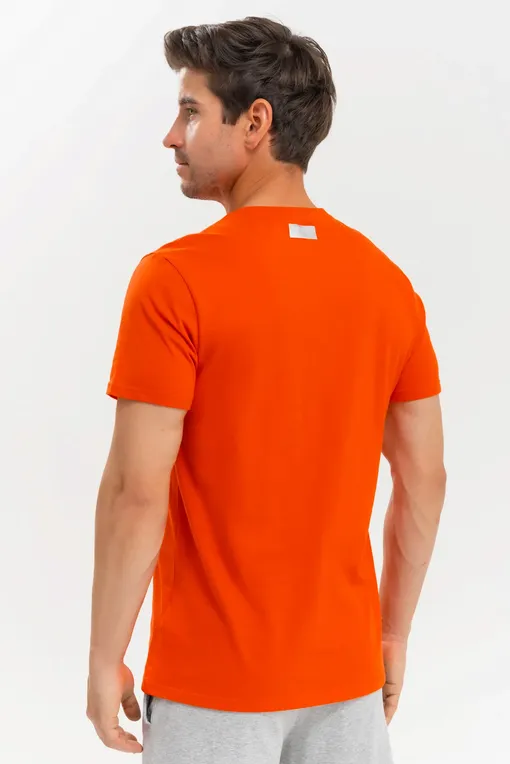 Футболки Bikkembergs BKK3MTS03 Orange.com