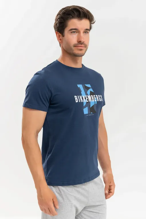 Футболки Bikkembergs BKK3MTS03 Navy