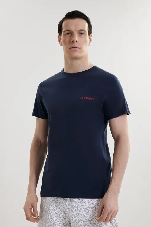Футболки Bikkembergs BKK3MTS04 Navy