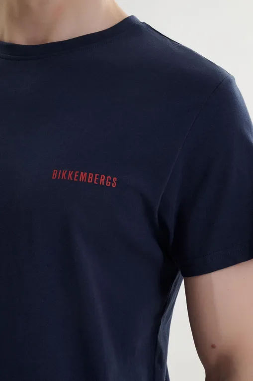 Футболки Bikkembergs BKK3MTS04 Navy