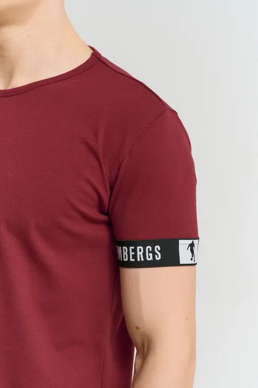Футболки Bikkembergs BKK42UTS17SI BORDEAUX