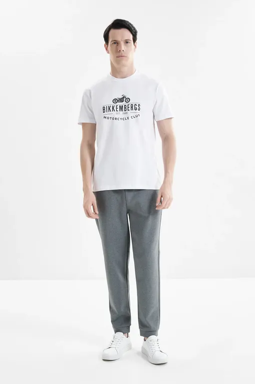 Футболки Bikkembergs BMT1211 1000 WHITE