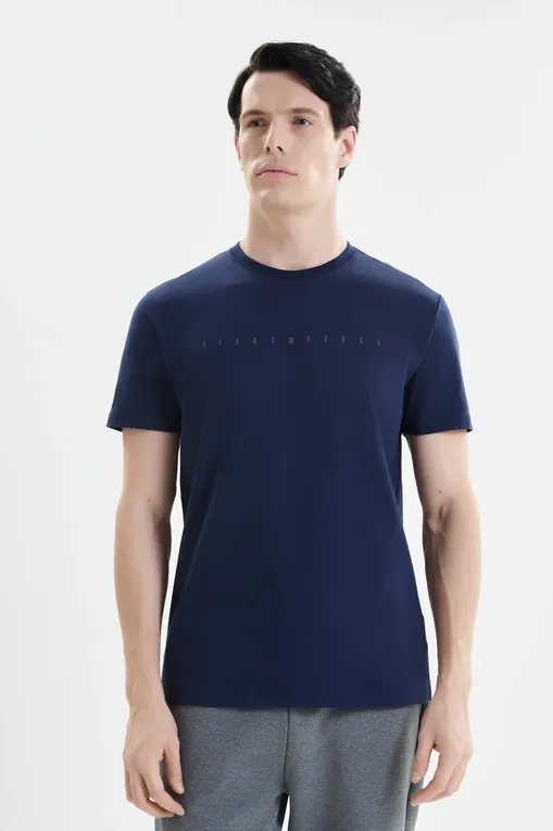 Футболки Bikkembergs BMT1212 7010 BLACK IRIS (BLUE NAVY)