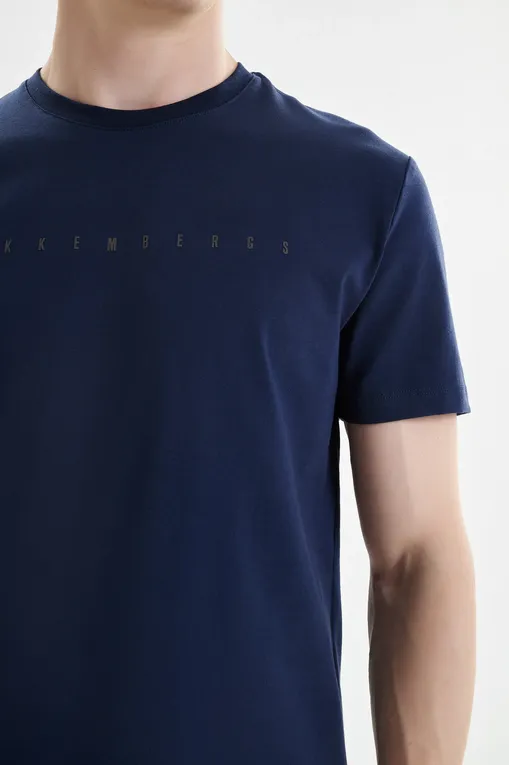 Футболки Bikkembergs BMT1212 7010 BLACK IRIS (BLUE NAVY)