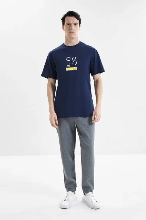 Футболки Bikkembergs BMT1220 7010 BLACK IRIS (BLUE NAVY)