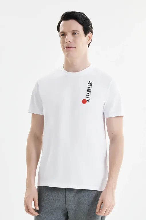 Футболки Bikkembergs BMT1238 1000 WHITE