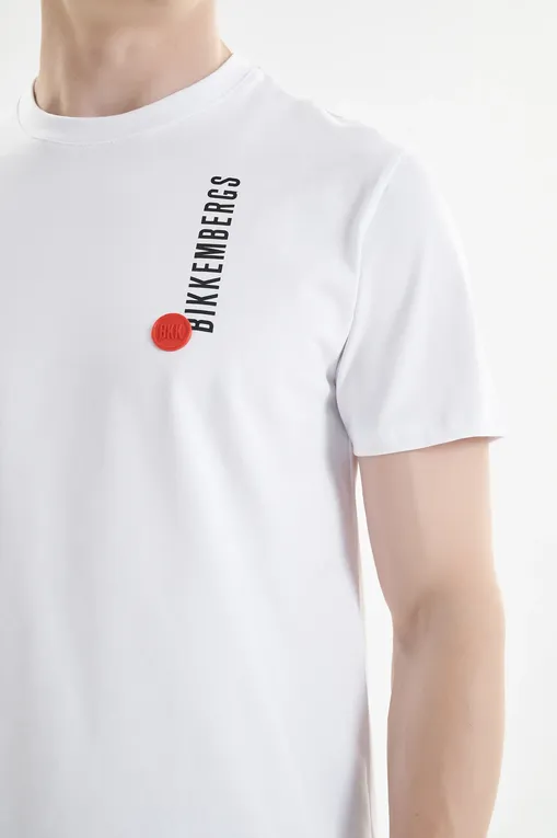 Футболки Bikkembergs BMT1238 1000 WHITE