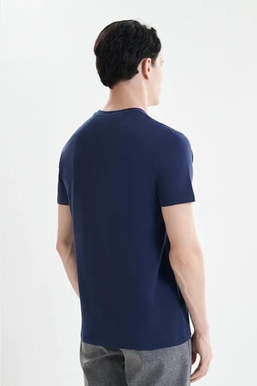 Футболки Bikkembergs BMT1238 7010 BLACK IRIS (BLUE NAVY)