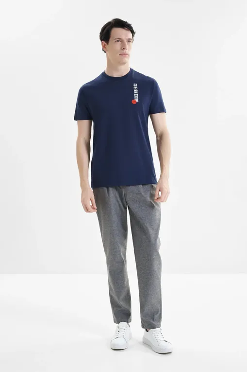 Футболки Bikkembergs BMT1238 7010 BLACK IRIS (BLUE NAVY)