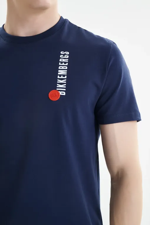 Футболки Bikkembergs BMT1238 7010 BLACK IRIS (BLUE NAVY)