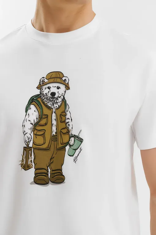 Футболки BLUEMINT NOLAN PRINTED 1243 CAMP SIDE