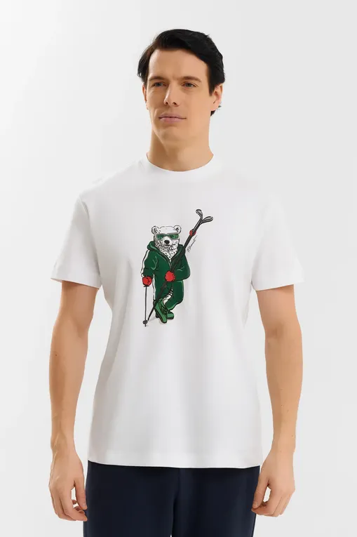 Футболки BLUEMINT NOLAN PRINTED 1244 POLAR SKIER
