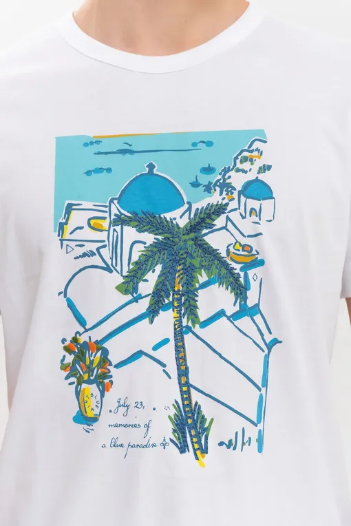 Футболки BLUEMINT RICCI PRINTED 1026 SIMI ISLAND