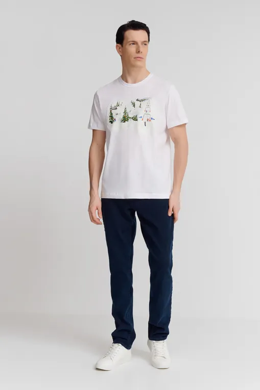 Футболки BLUEMINT RICCI PRINTED 1119 WINTER BREAK