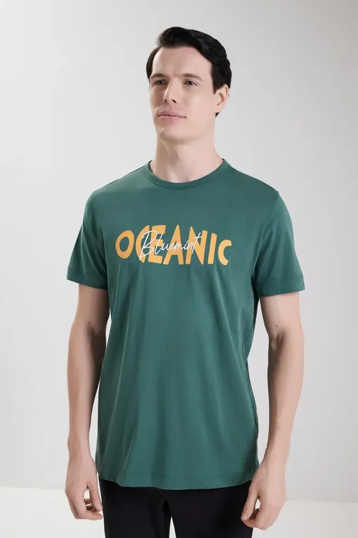 Футболки BLUEMINT RICCI PRINTED 1022 OCEANIC JADE