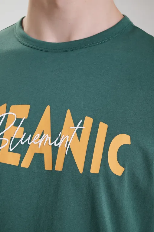 Футболки BLUEMINT RICCI PRINTED 1022 OCEANIC JADE