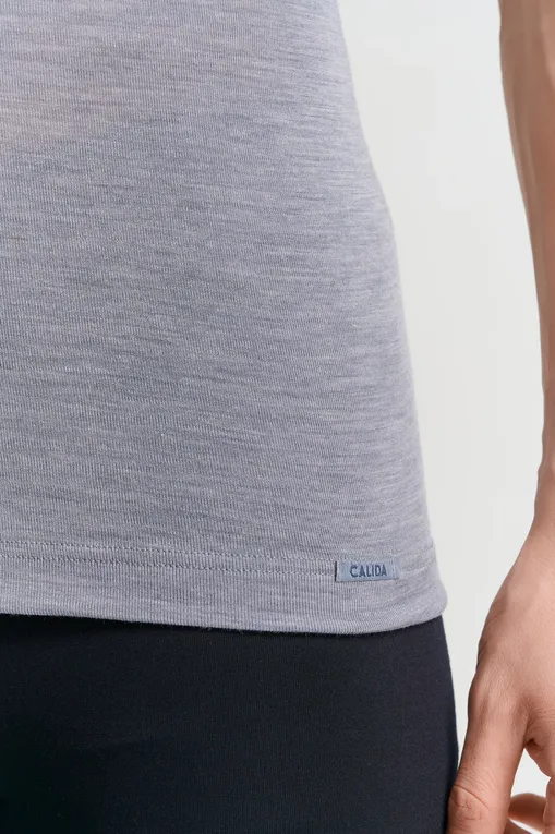 Футболки Calida 14060 856 platin mele