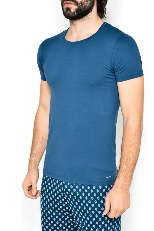Футболки Calida 14290 517 blue wing teal