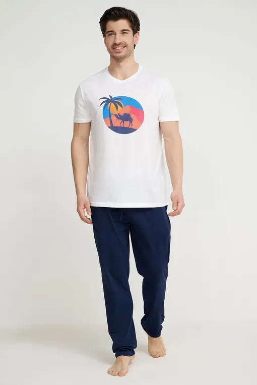 Футболки Derek Rose 3054-RIPL 019WHI