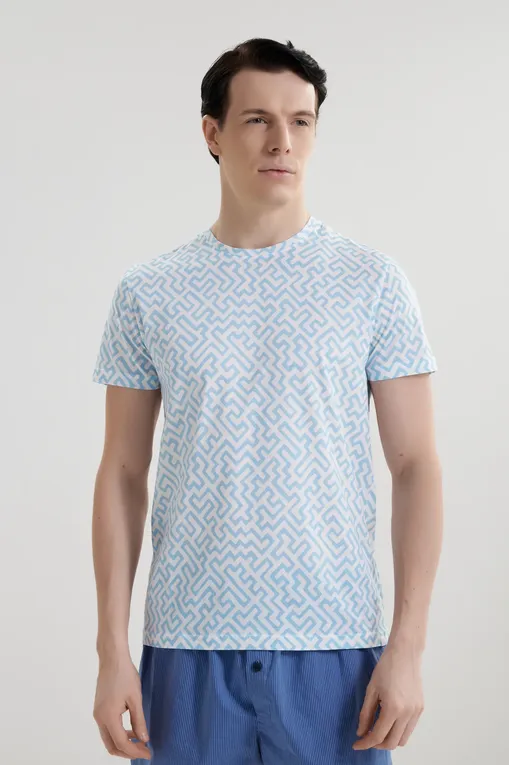 Футболки Derek Rose 3054-ROBI 014WHI