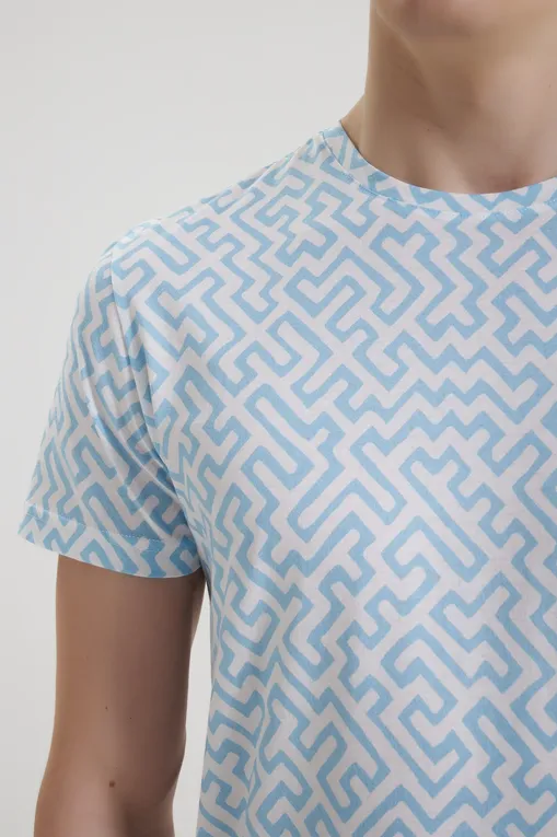 Футболки Derek Rose 3054-ROBI 014WHI