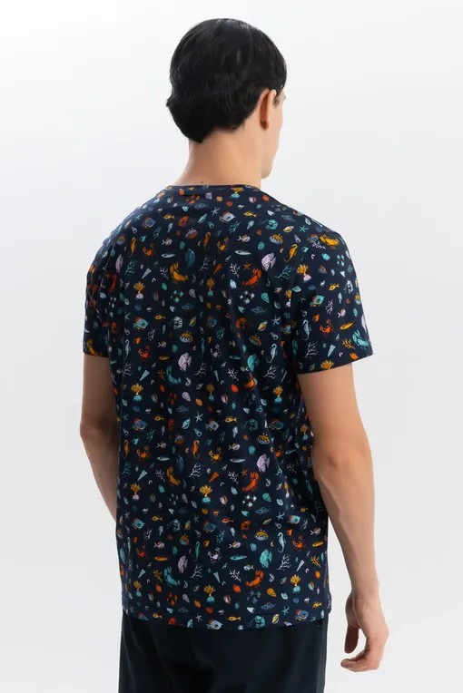 Футболки Derek Rose 3054-ROBI 016NAV