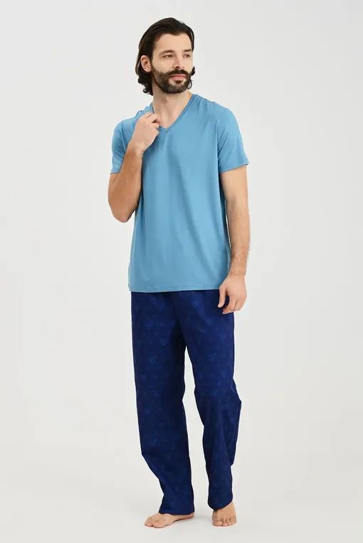 Футболки Derek Rose 3084-BASE 014BLU