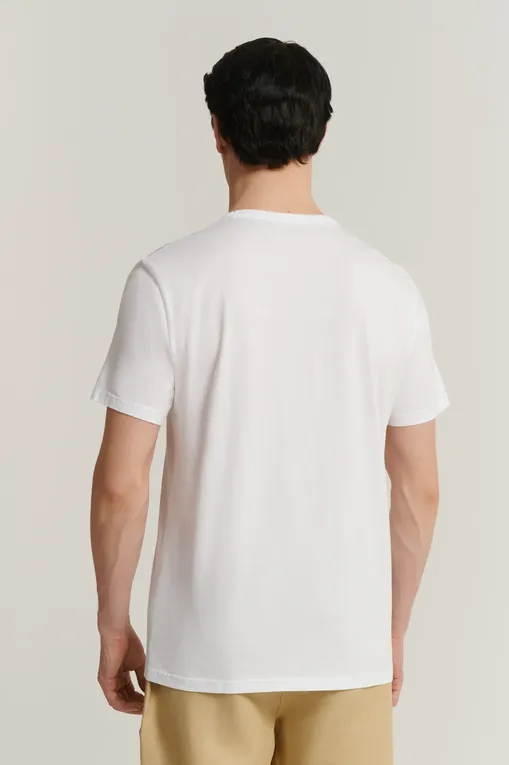 Футболки Derek Rose 3175-BARN 002WHI