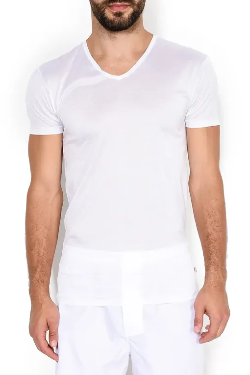 Футболки Derek Rose 8020-LEWI 001WHI