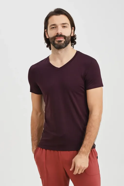 Футболки Hom 402466 00zq bordeaux