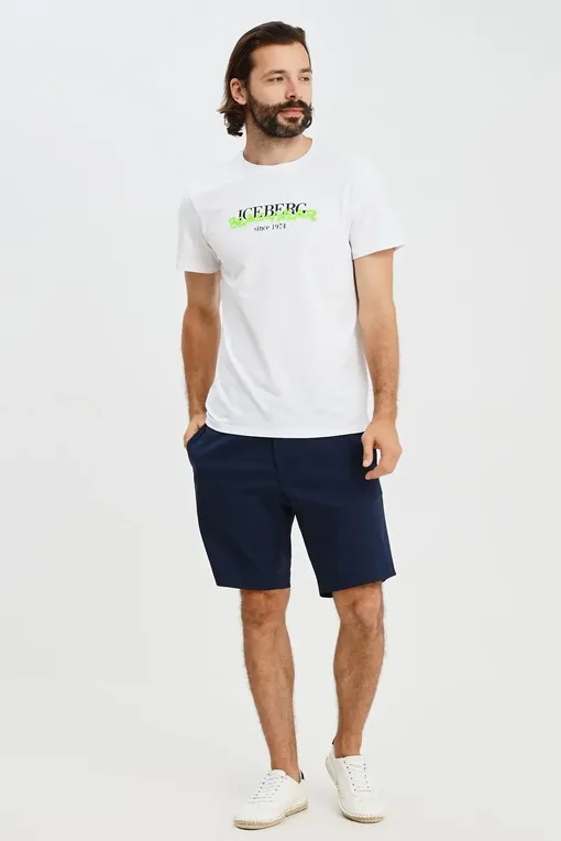 Футболки Iceberg ICE3MTS01 White
