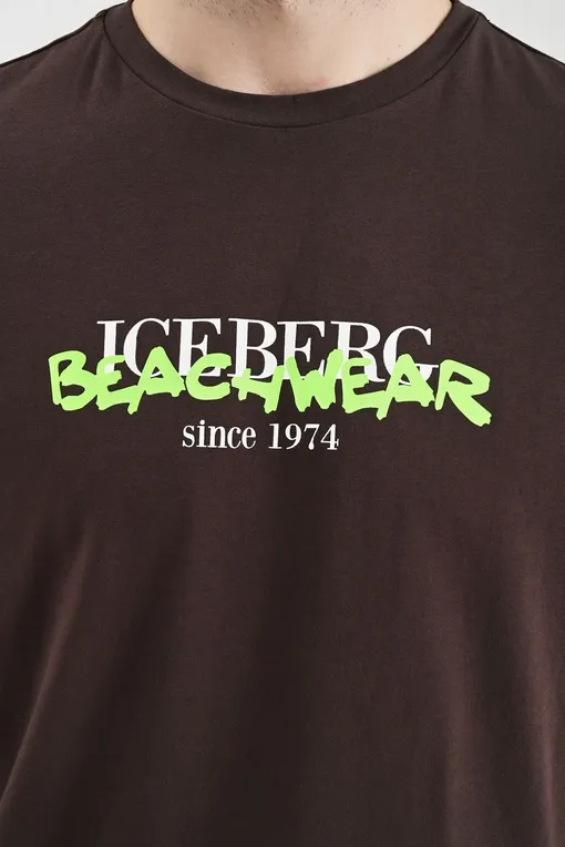 Футболки Iceberg ICE3MTS01 Brown