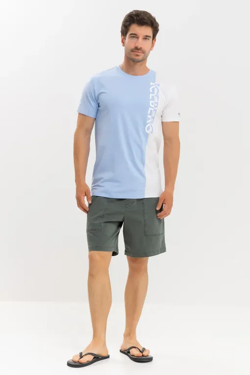 Футболки Iceberg ICE4MTS01 Sky