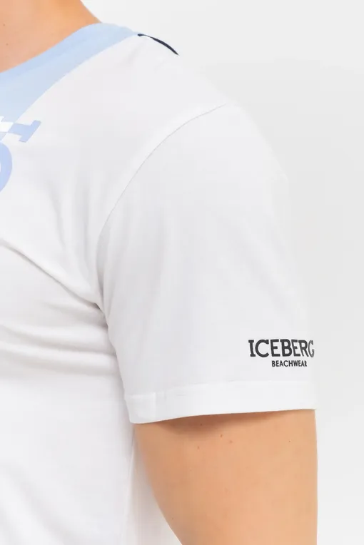 Футболки Iceberg ICE4MTS01 Sky