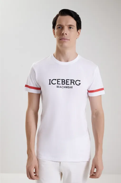 Футболки Iceberg ICE4MTS02 White