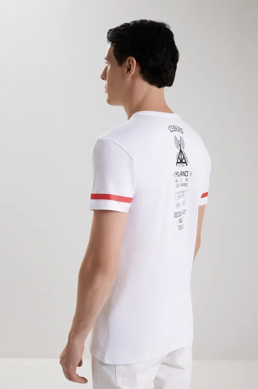Футболки Iceberg ICE4MTS02 White